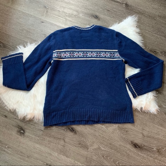 Vintage 1990’s Abercrombie & Fitch Grandpa Sweater - Picture 7 of 13